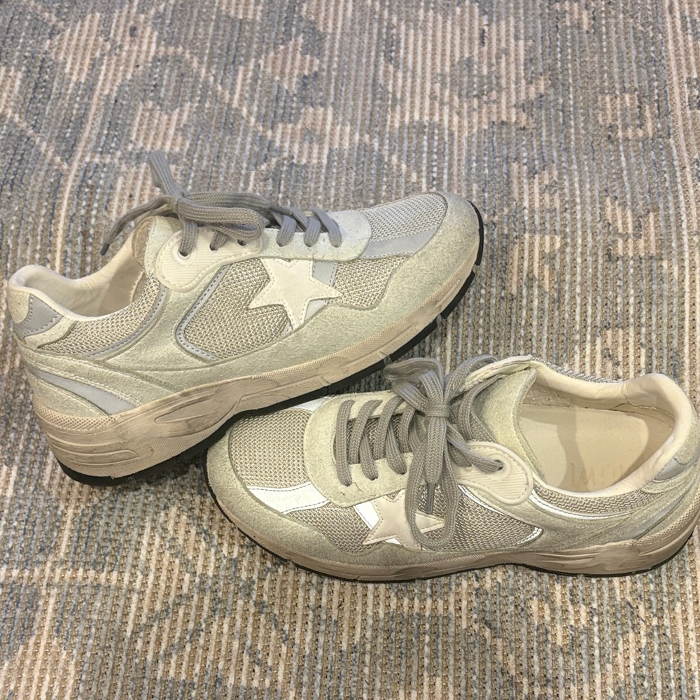 Gray Star Sneakers